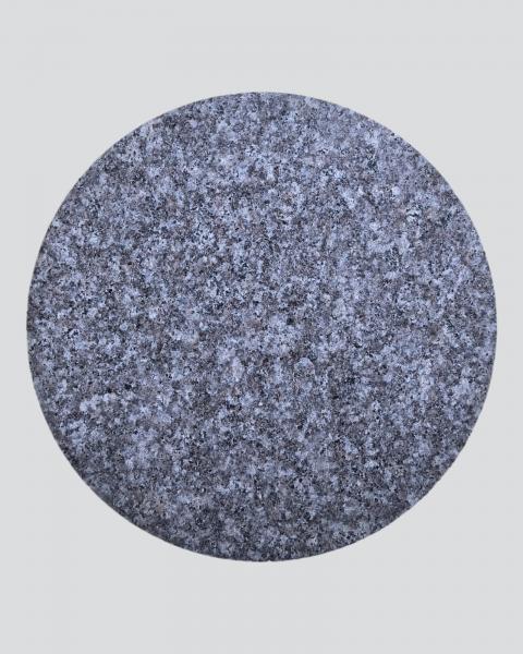 Round Flamed Granite Stepping Stone 12"