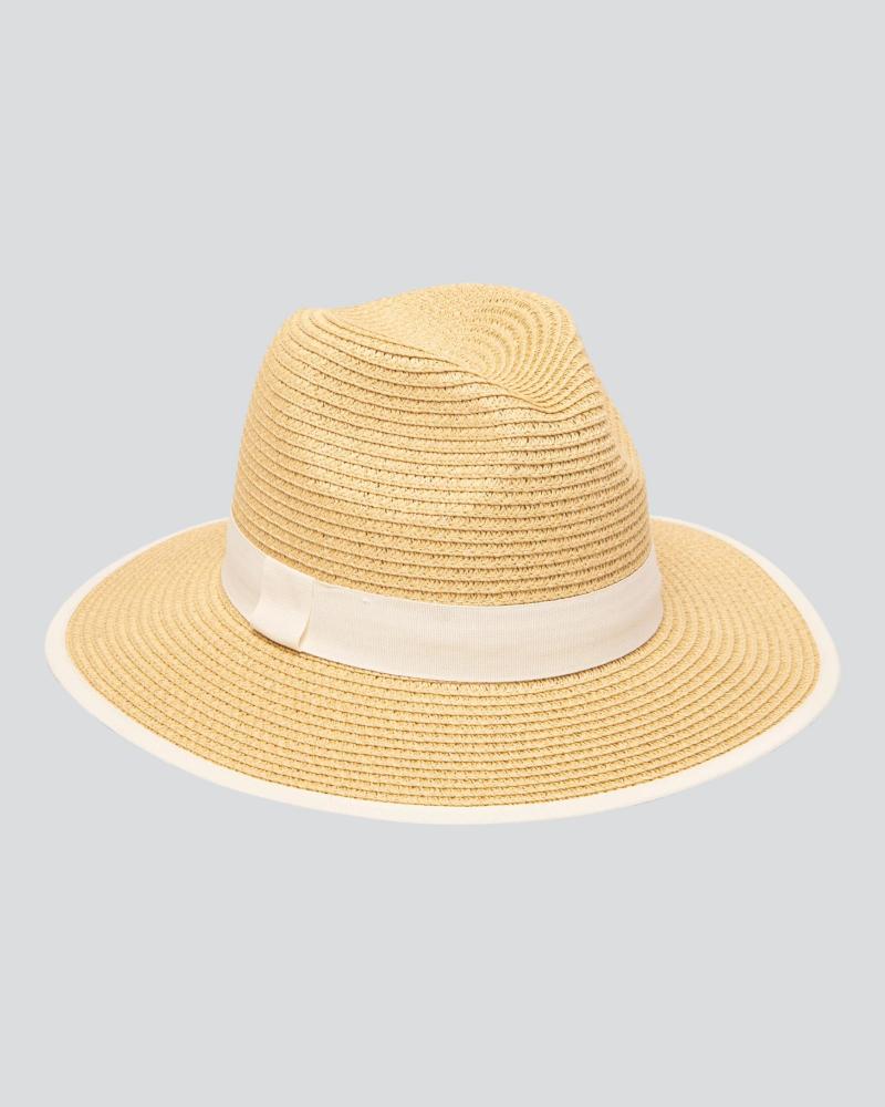 Women's Paperbraid Fedora Ivory