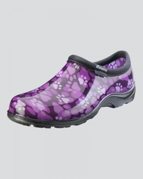 Garden Shoe Purple Paws 6
