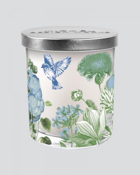 Cotton Linen Candle Jar W/lid