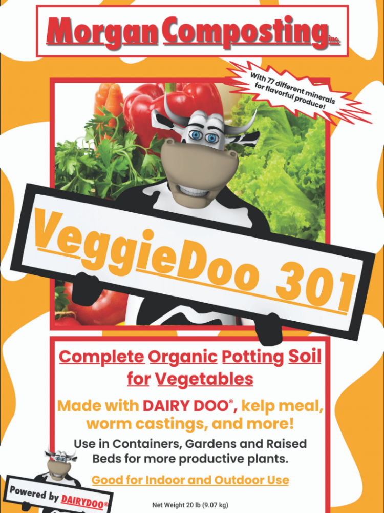 Dairy Doo Veggie Doo 301 - Organic Potting Mix 1 Cubic Foot Bag