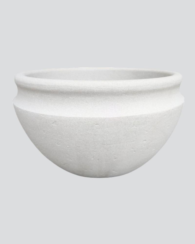 Japi 12" Sandstone Low Planter