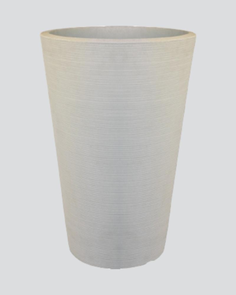 Japi 29" Tall White Linea Pot