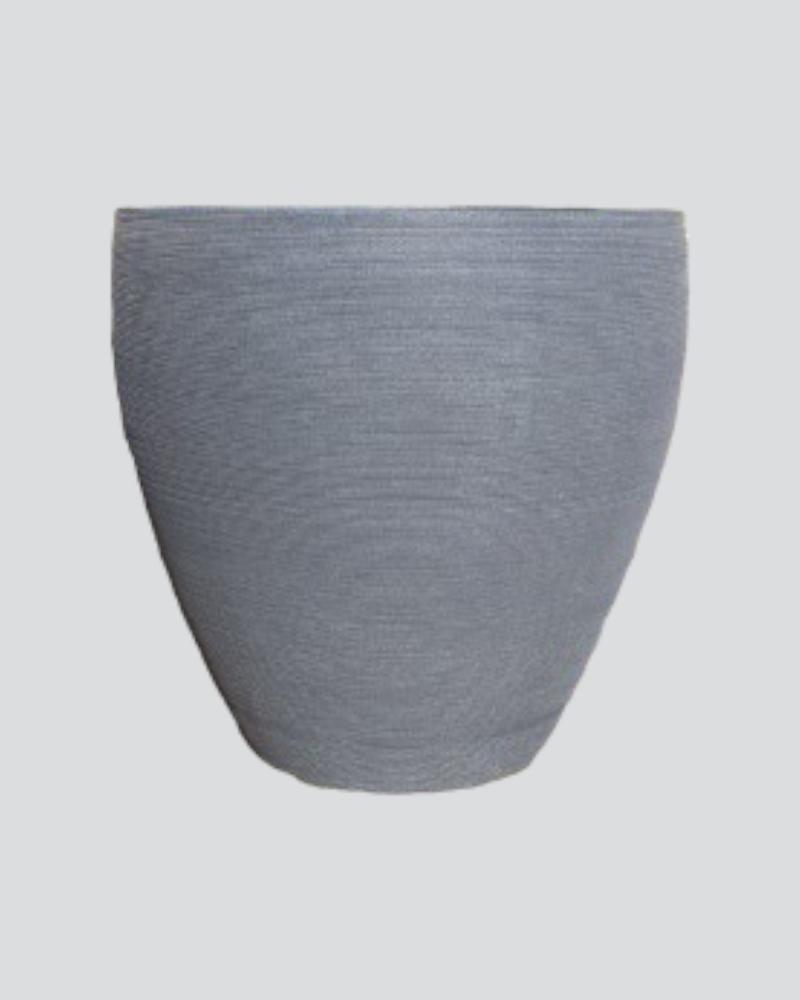 Japi 15" Charcoal Ellipse Pot