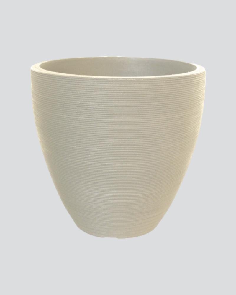 Japi 15" Sandstone Ellipse Pot