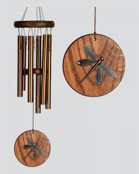 HABITATS CHIME DRAGONFLY TEAK SM