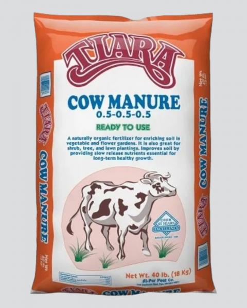 Tiara Cow Manure 40 Lb Bag