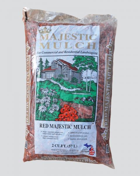 Majestic Mulch Red 2 Cubic Foot Bag