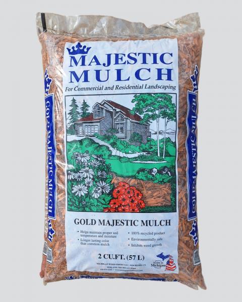Majestic Mulch Gold 2 Cubic Foot Bag