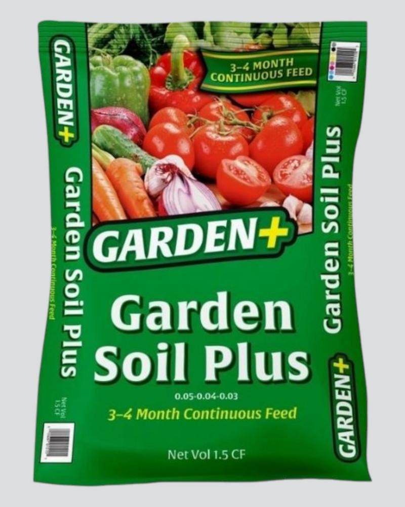 Garden Soil Plus For Growing Edibles 1.5 Cubic Foot Bag