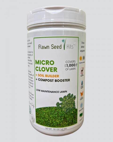 Flawn Micro Clover Seed 1000 Sq Ft