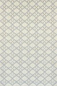 5 ft x 8 ft Mad Mat Silver/Cream Scotch