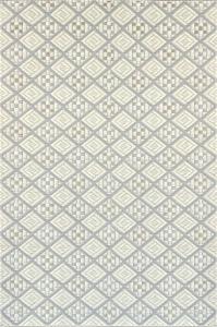 5 ft x 8 ft Mad Mat Silver/Cream Scotch