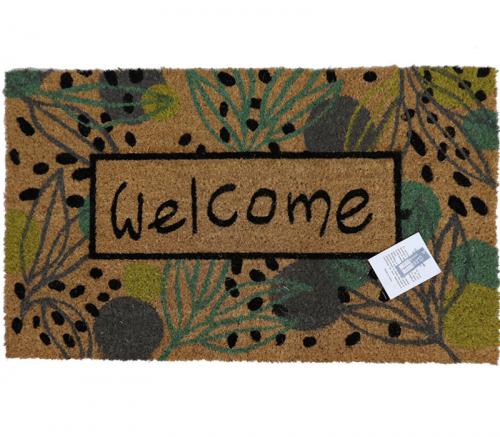 Welcome - Glenhaven Coir Doormat 30in x 18in