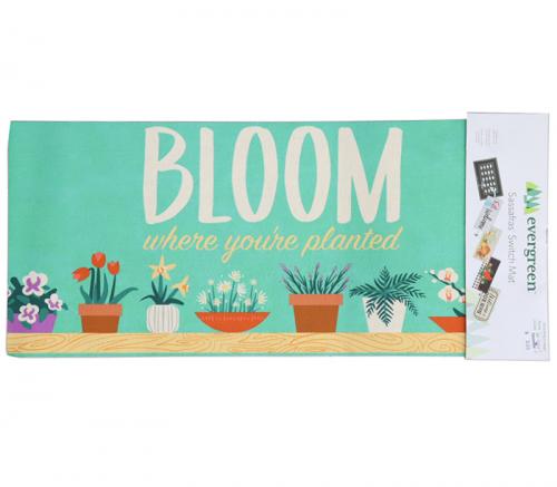 Bloom Where Youre Planted - Sassafras Switch Mat 22in x 10in