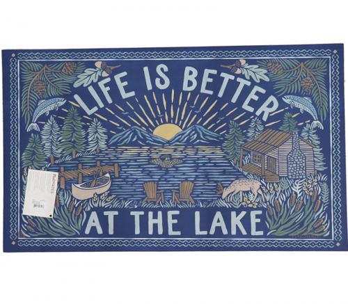 Life Is Better At The Lake - MatMate Insert Mat 30in x 18in