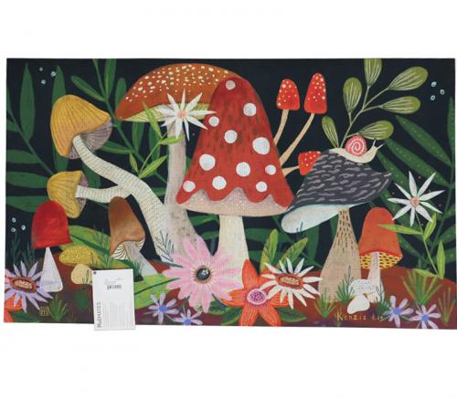 Mushroom Garden - MatMate Insert Mat 30in x 18in