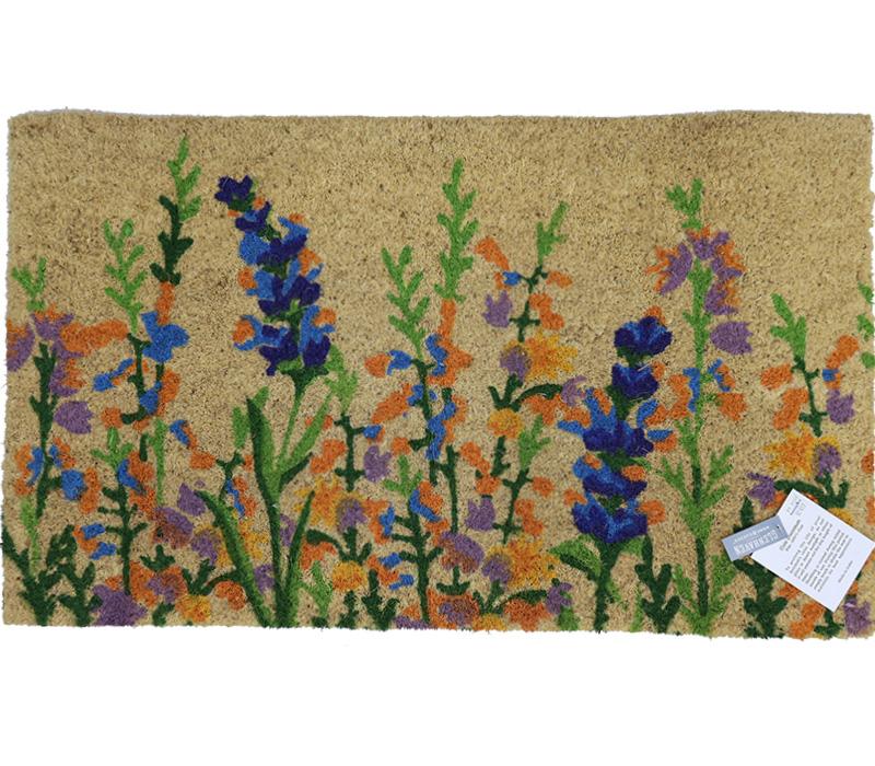 Wildflowers - Glenhaven Coir Doormat 30in x 18in