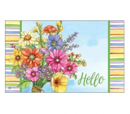 Hello Flower Market - MatMate Insert Mat 30in x 18in