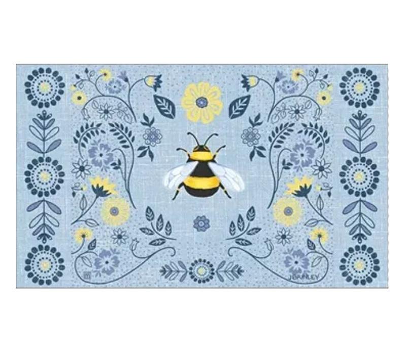 Sunflower Bee - MatMate Insert Mat 30in x 18in