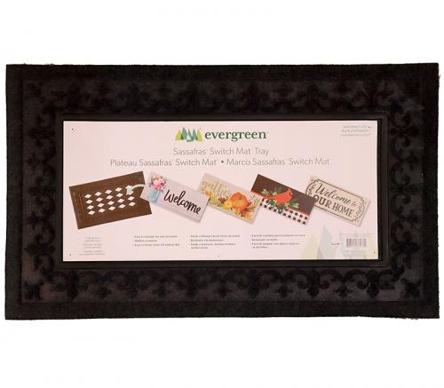 Sassafras Mat Tray Fleur De Lis