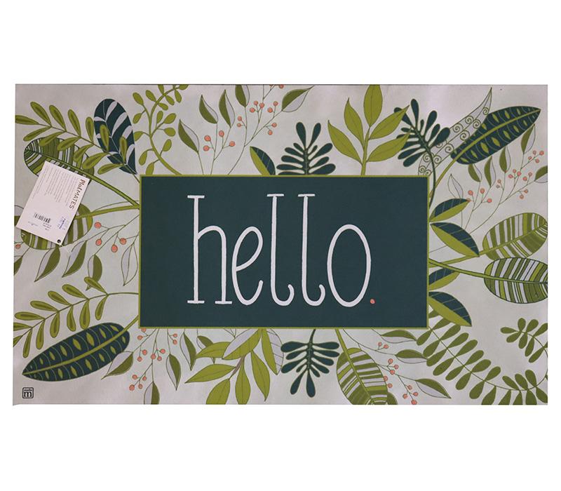 Hello Leafy - MatMate Insert Mat 30in x 18in