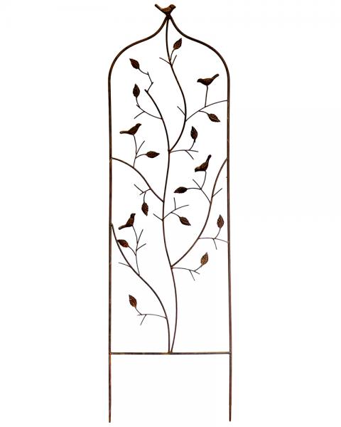 13in x 45in Birds & Leaves Trellis