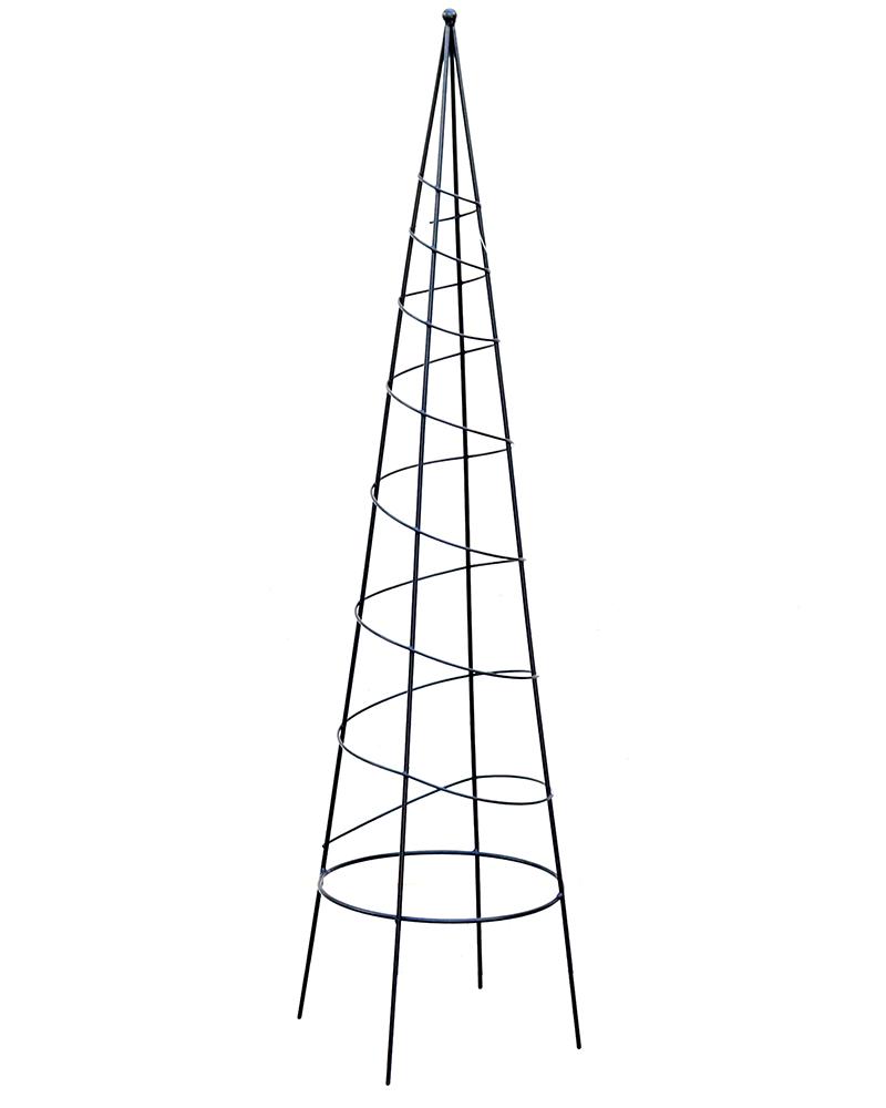48in Spiral Obelisk , Round Base