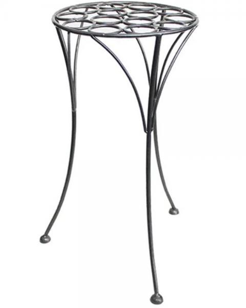 25in Droplet Plant Stand, Graphite