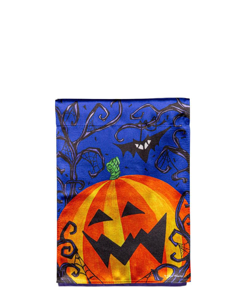 Garden Flag Jack O' Lantern