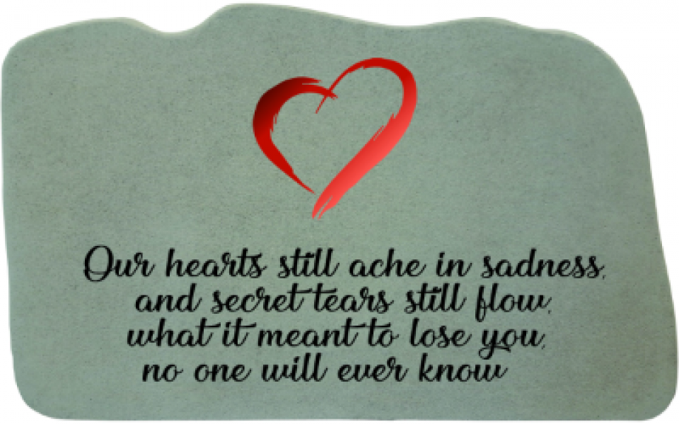 Our Hearts Still Ache W/heart