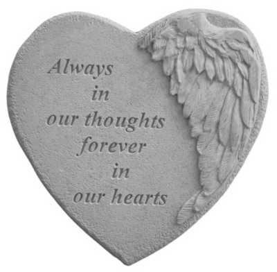 Always In Our Thoughts Heart