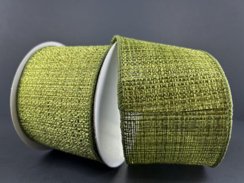 Moss, Sage, Green Tweed 2.5" 10 Yards