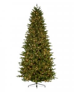 9' Noble Fir With 2500 Color Changing LED Lights