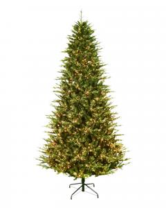 9' Nordic Fir Tree With 2500 Color Changing LED Lights and 18 light