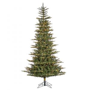 6.5' Lytton Fir tree with 500 Color Changing LED Lights and Instant Connect