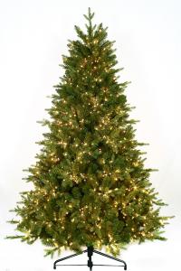 6.5 foot, 18-function Starry Light Alberta Spruce Deluxe tree with 1500