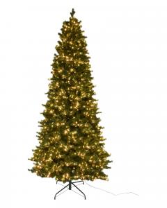 7.5' 18-function Starry Light Norfolk Slim Fir tree with 1200 color changing