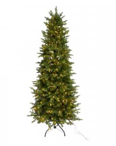 6.5' 18-function Starry Light Noble Pole Fir tree with 600 color changing