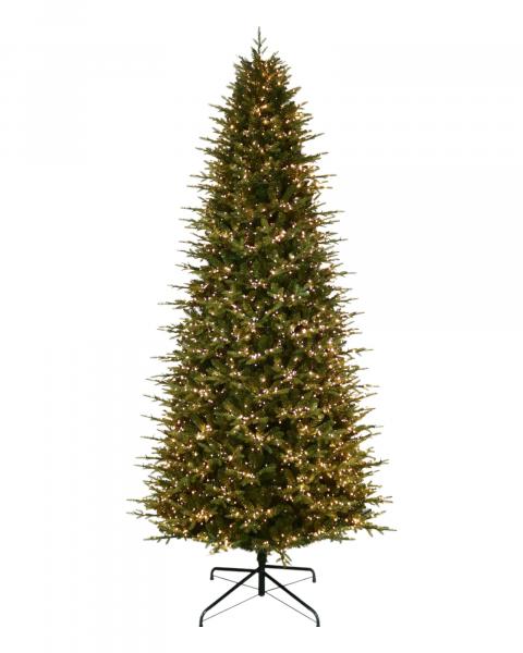 11' 18-function Starry Light Kensington Fir tree with 3850 color changing