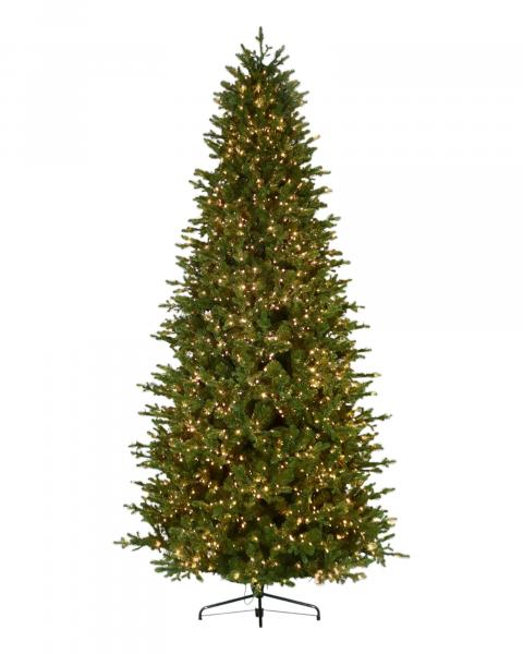 9' Noble Fir With 2500 Color Changing LED Lights