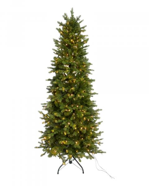 6.5' 18-function Starry Light Noble Pole Fir tree with 600 color changing