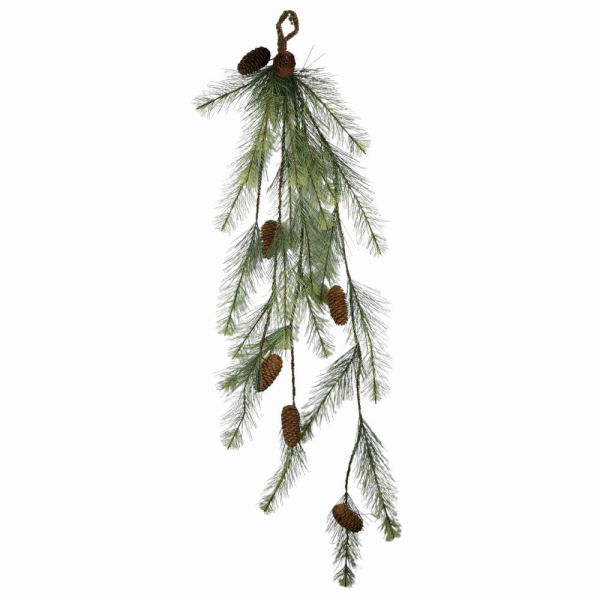 4 ft. Black Hills Pine With Cones Hanging Vine