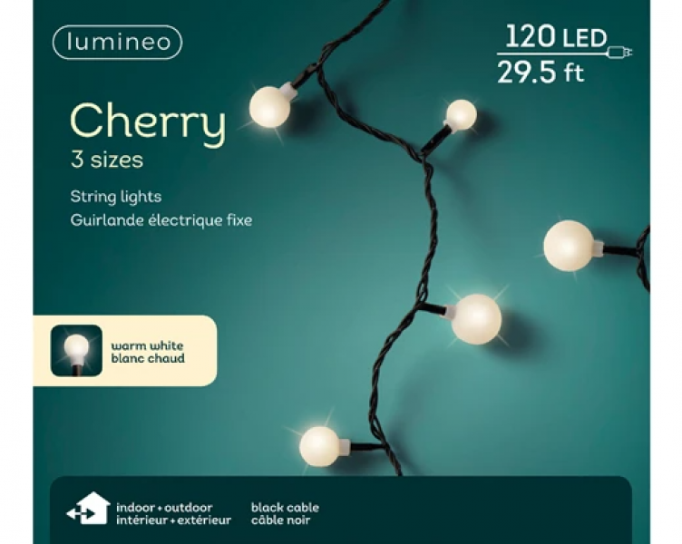 K 120l Led Cherry Light Warm Wt