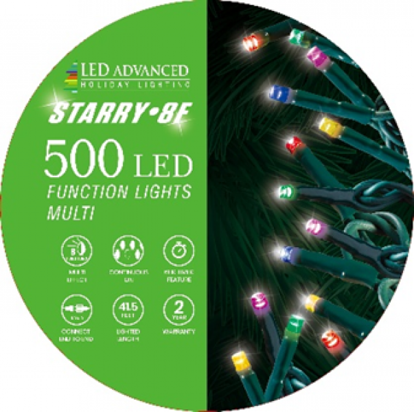 500 Lights Starry Micro LED 3mm Multi