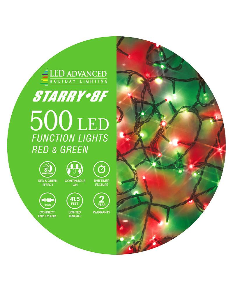 500 Lights Starry Micro LED 3mm Red/Green