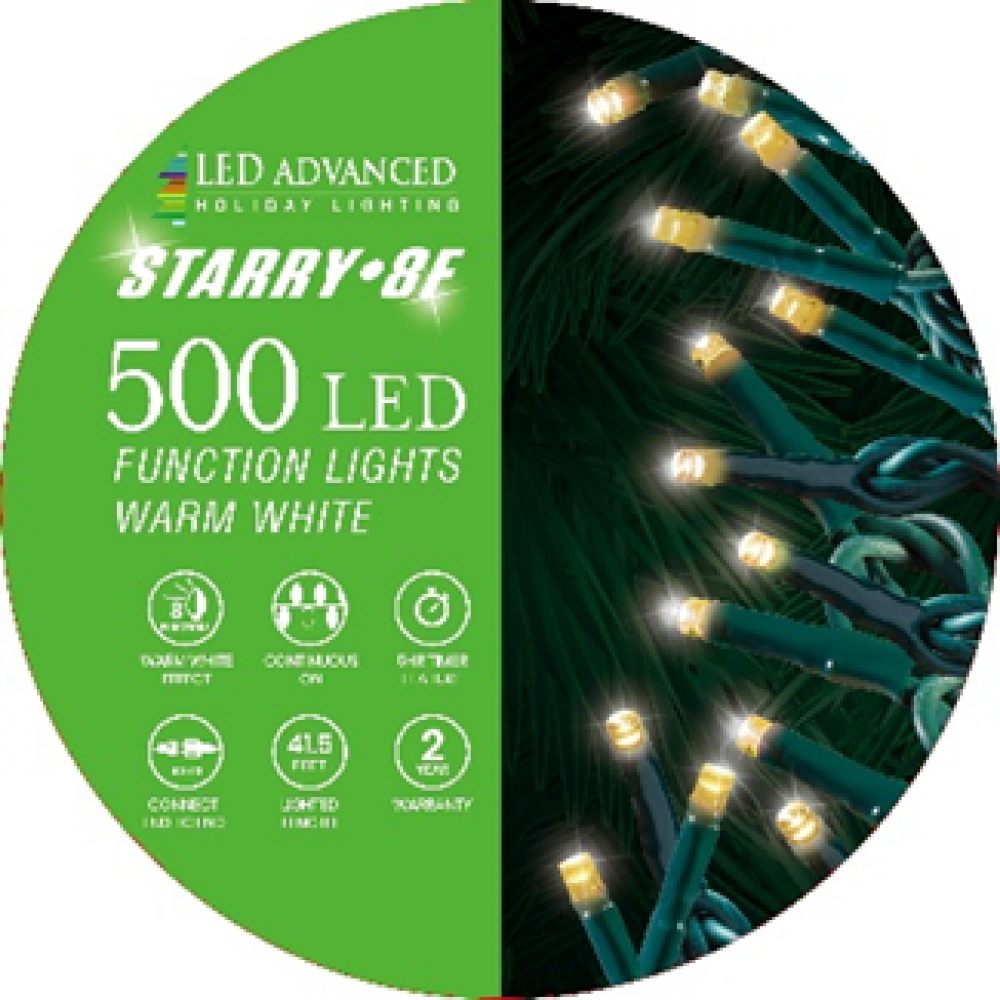 500 Lights Starry Micro LED 3mm Warm White