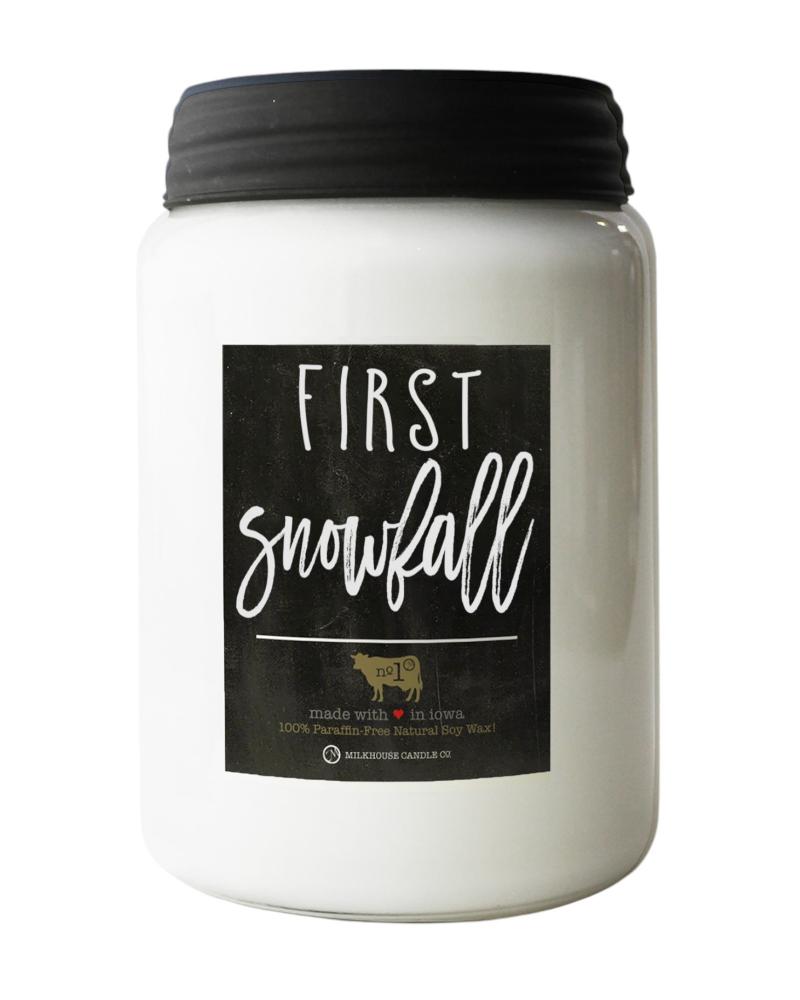 First Snowfall 26oz Candle Jar