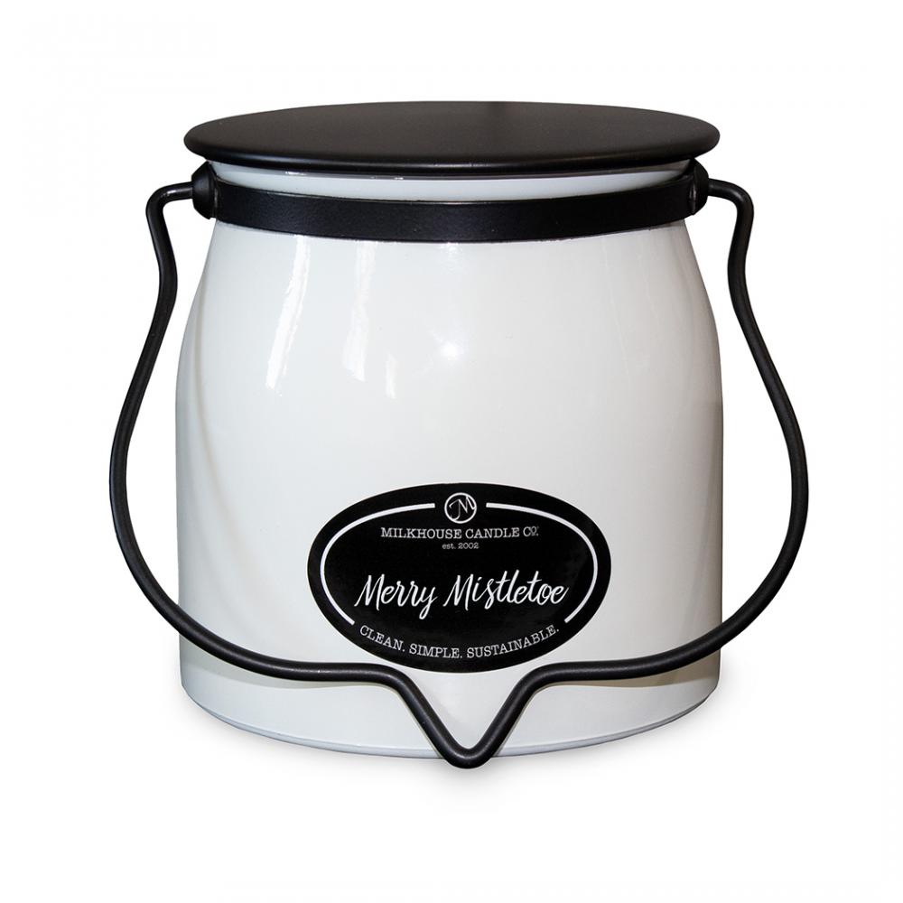 Merry Mistletoe 16oz. Candle Jar