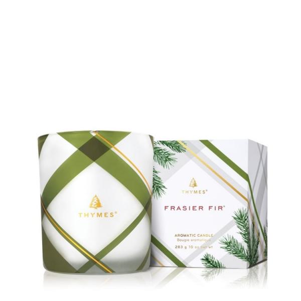 Thymes Frasier Candle Plaid